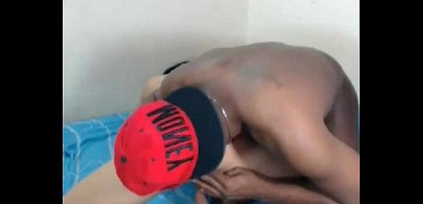  Black guy fuck the shit out of horny latina tranny on webcam - shemalewebcam.xyz